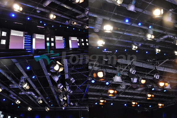 F200UDMX indoor par can lights ceiling effects