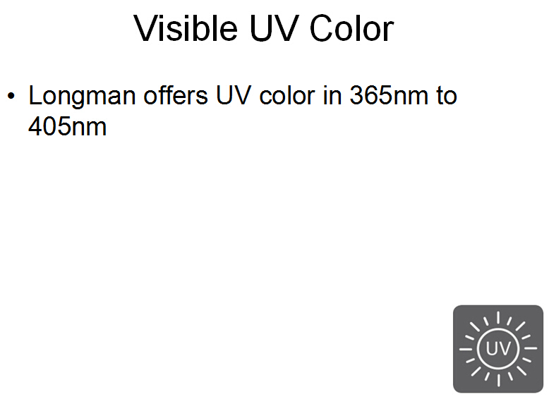 visible UV color