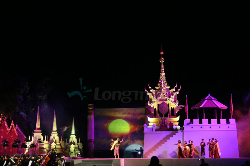 Ayutthaya stage show in Thailand