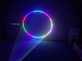 Free shipping:3W Laser light Moving head RGB animation