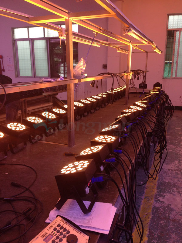 Face Par1810 led flat par can light product