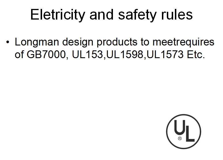 longman lighting electricity safety rules