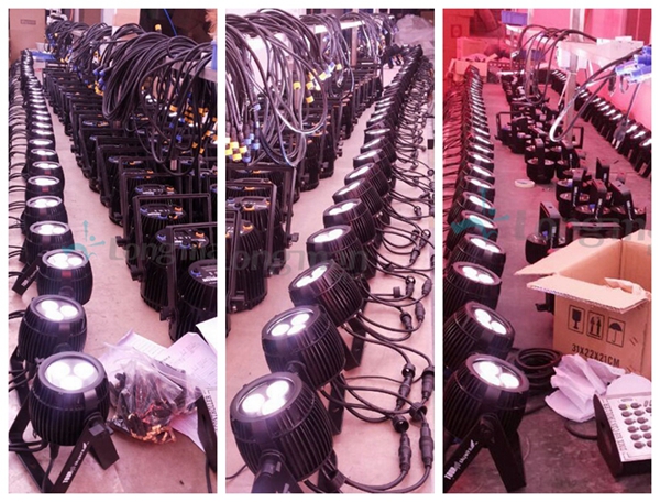 Bowerbird X3-outdoor LED par can production lines