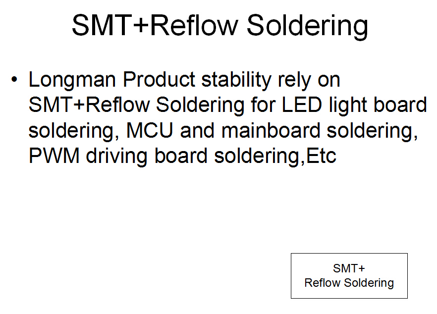 smt and reflow soldering