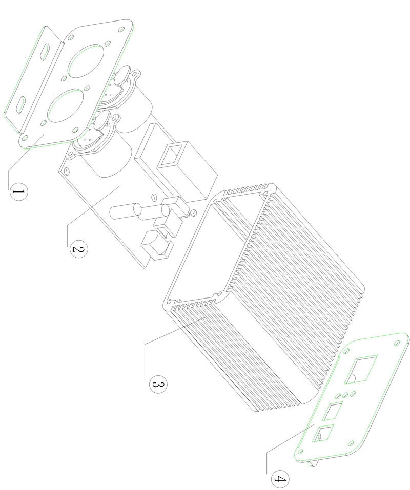 ArtNet Hub 1024 structure