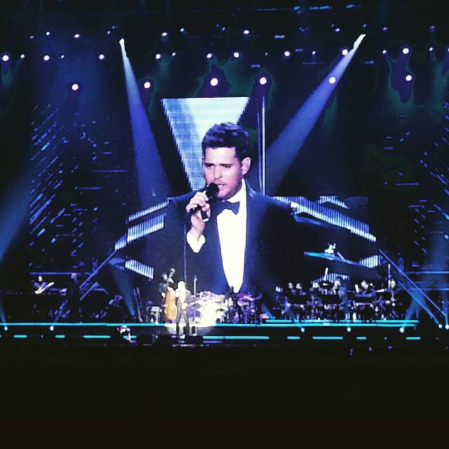 Michael Bublé singing songs