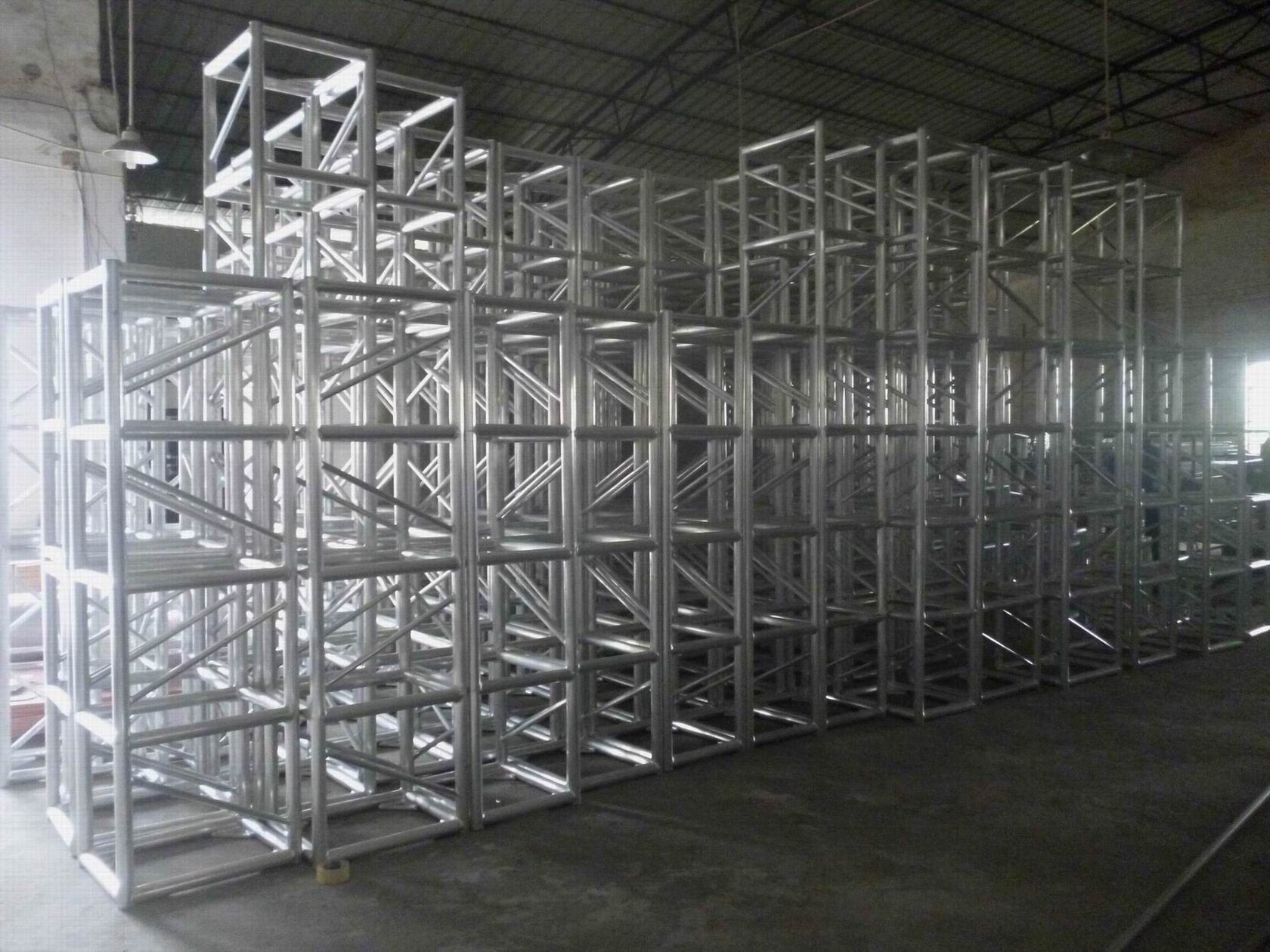 3m 300 aluminum screw type square truss structure