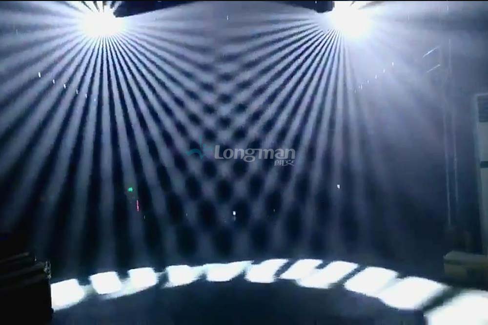 Led moving head light, moving head beam spot wash hybrid light, beam spot wash hybrid 3in1 light, led moving gobo light with 3 rings effect