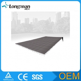 Free shipping:32x32ft layer stage 4x4 ft each stage total 64 pieces stage