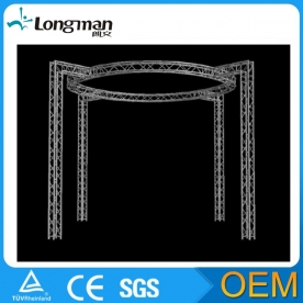 Free shipping:Spigot truss 12x22 ft circle tade truss system