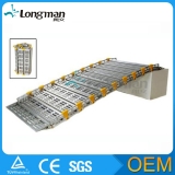 Portable Rolling /Folding aluminum ramp stage bridge and ladder